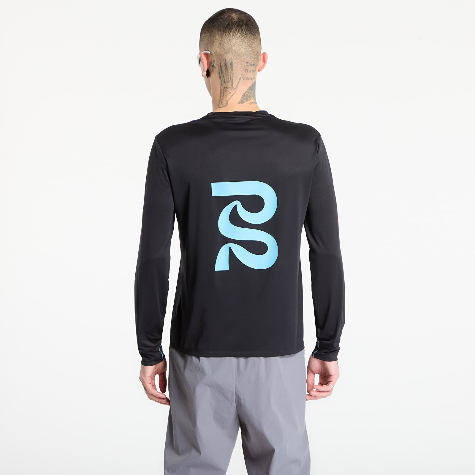 T-shirts Bandit NanoMesh™ Infographic Long Sleeve UNISEX Black