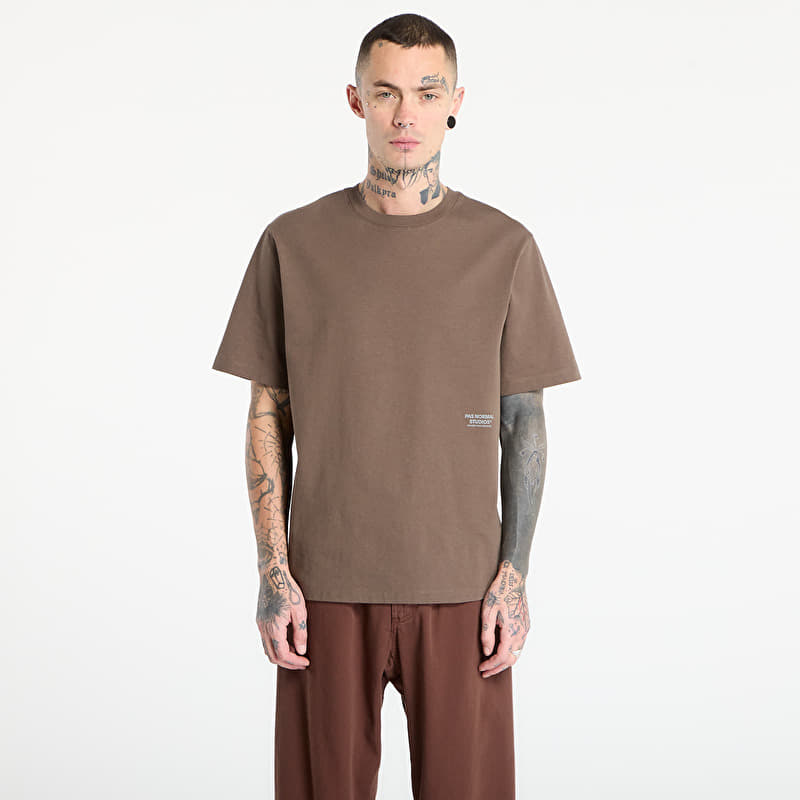 T-shirt Pas Normal Studios Off-Race T-Shirt UNISEX Ash Brown