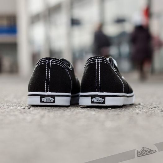 Vans womens authentic lo sale pro black true white
