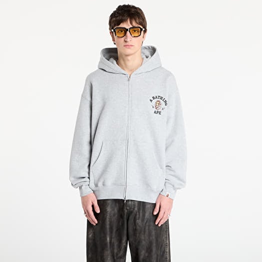 Sweatshirt BAPE® x FOOTSHOP - Zip-Up Hoodie Gray