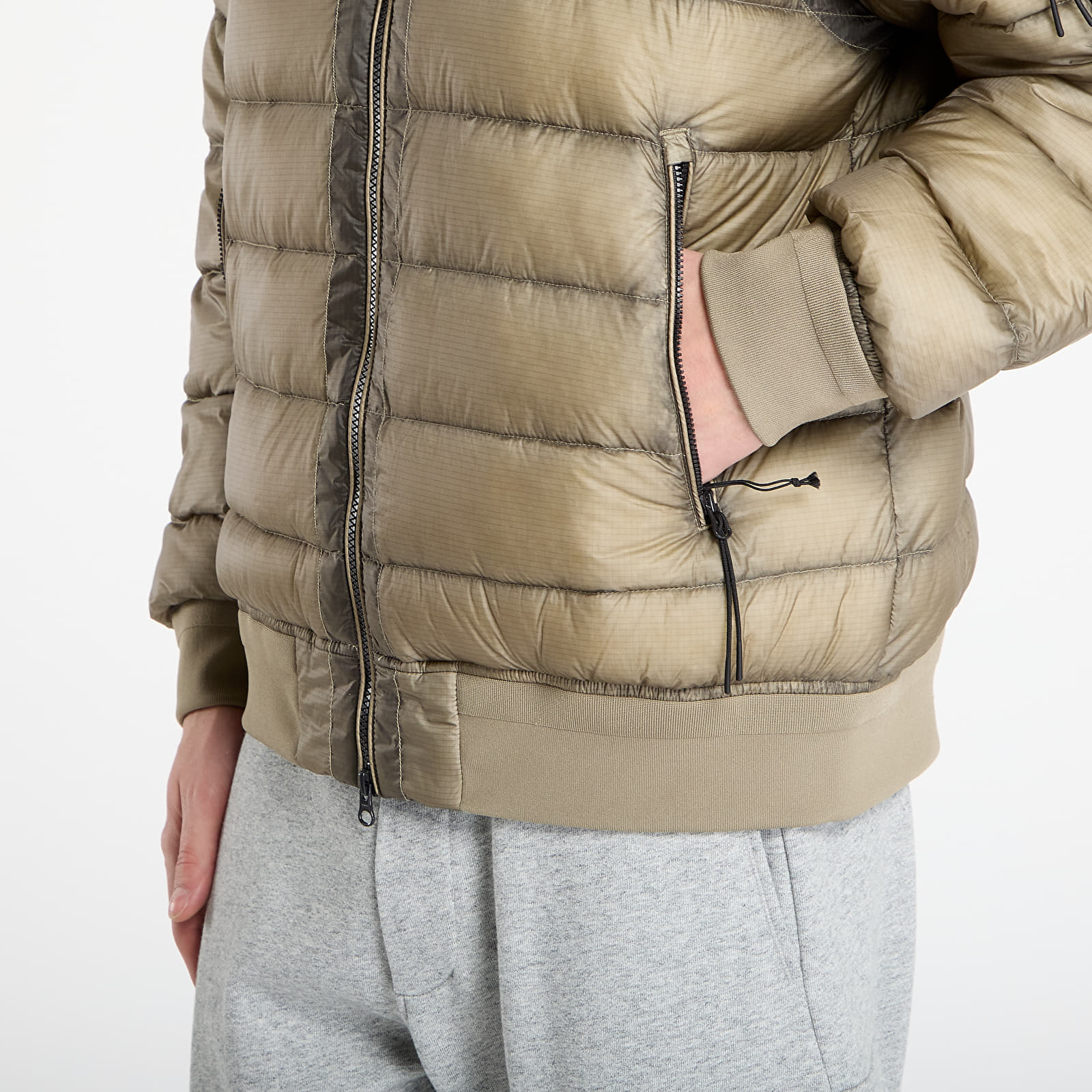 Jakne C.P. Company D.D. Shell Bomber Down Jacket Fungi Grey