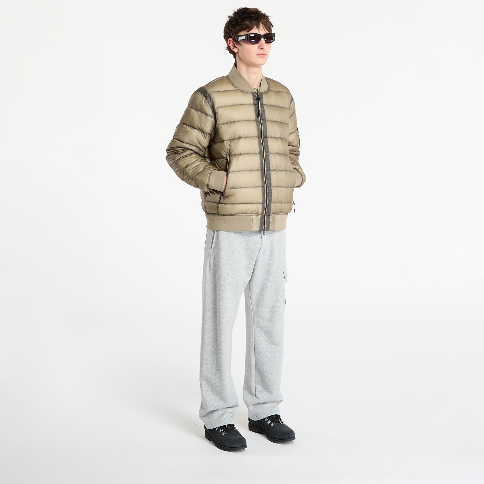 Jakne C.P. Company D.D. Shell Bomber Down Jacket Fungi Grey