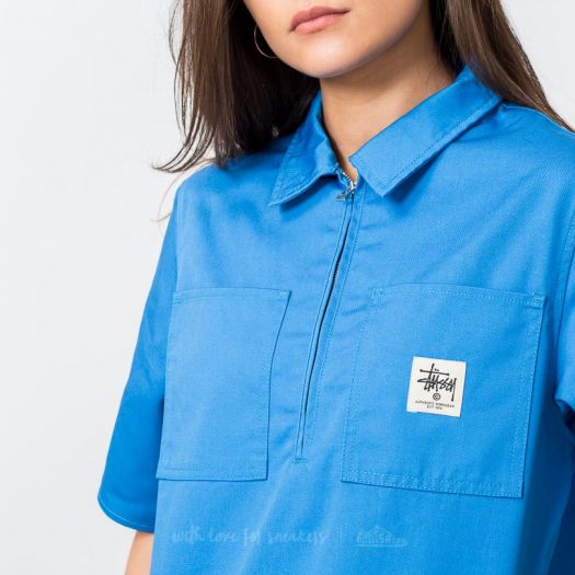 Dress Stüssy Clean Work Dress Blue | Footshop