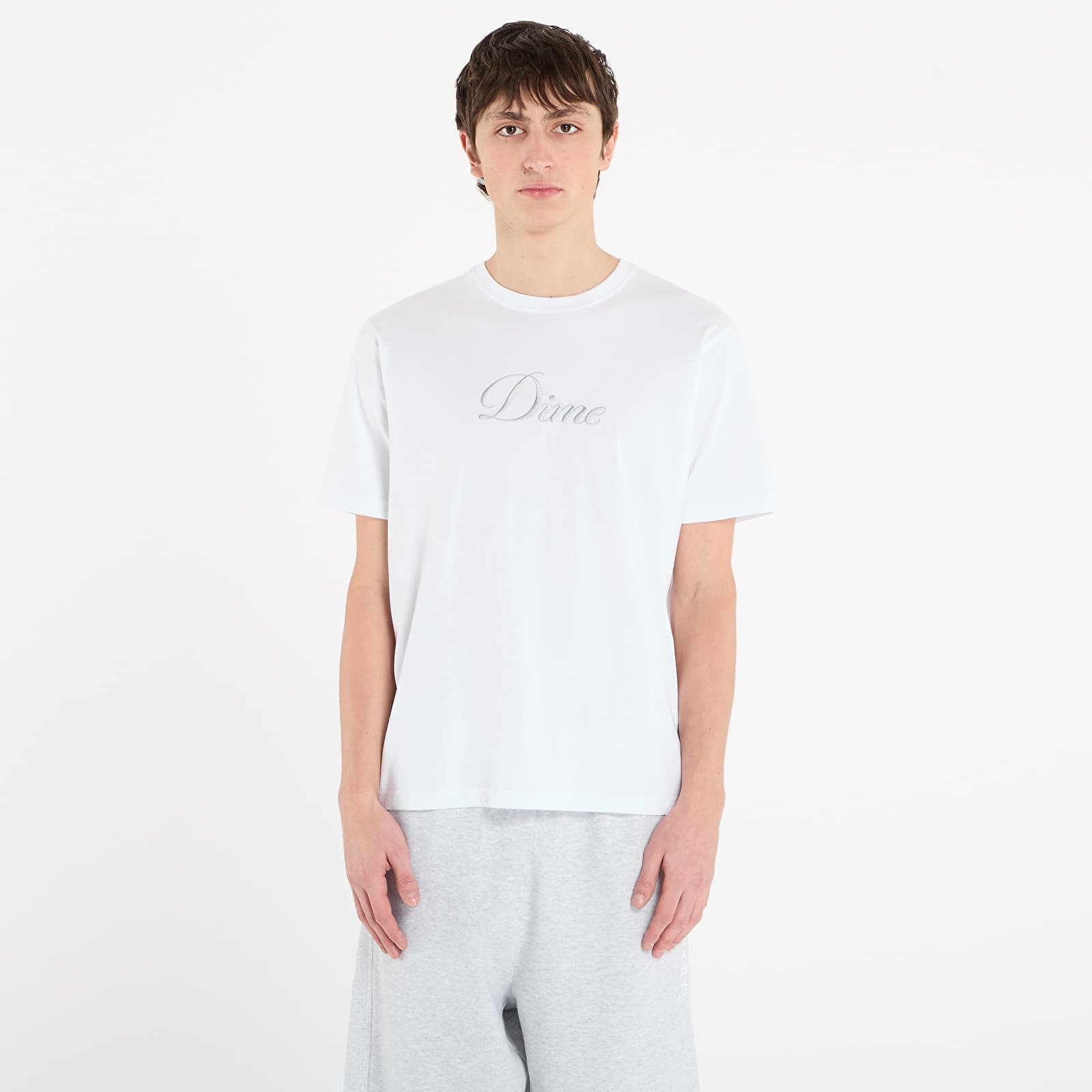 Tricou DIME Cursive T-Shirt UNISEX White L