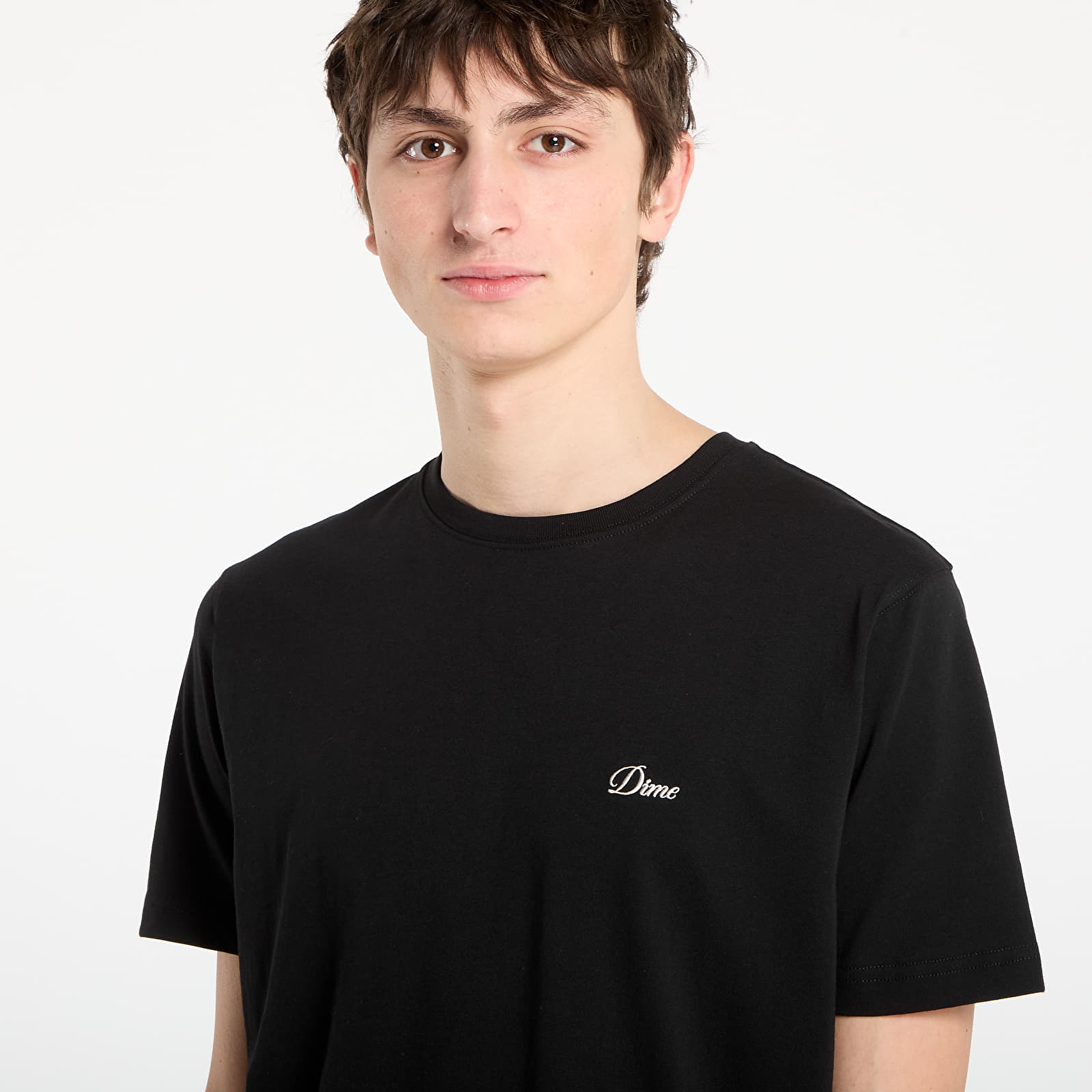 T-särgid DIME Cursive Small Logo T-Shirt UNISEX Black