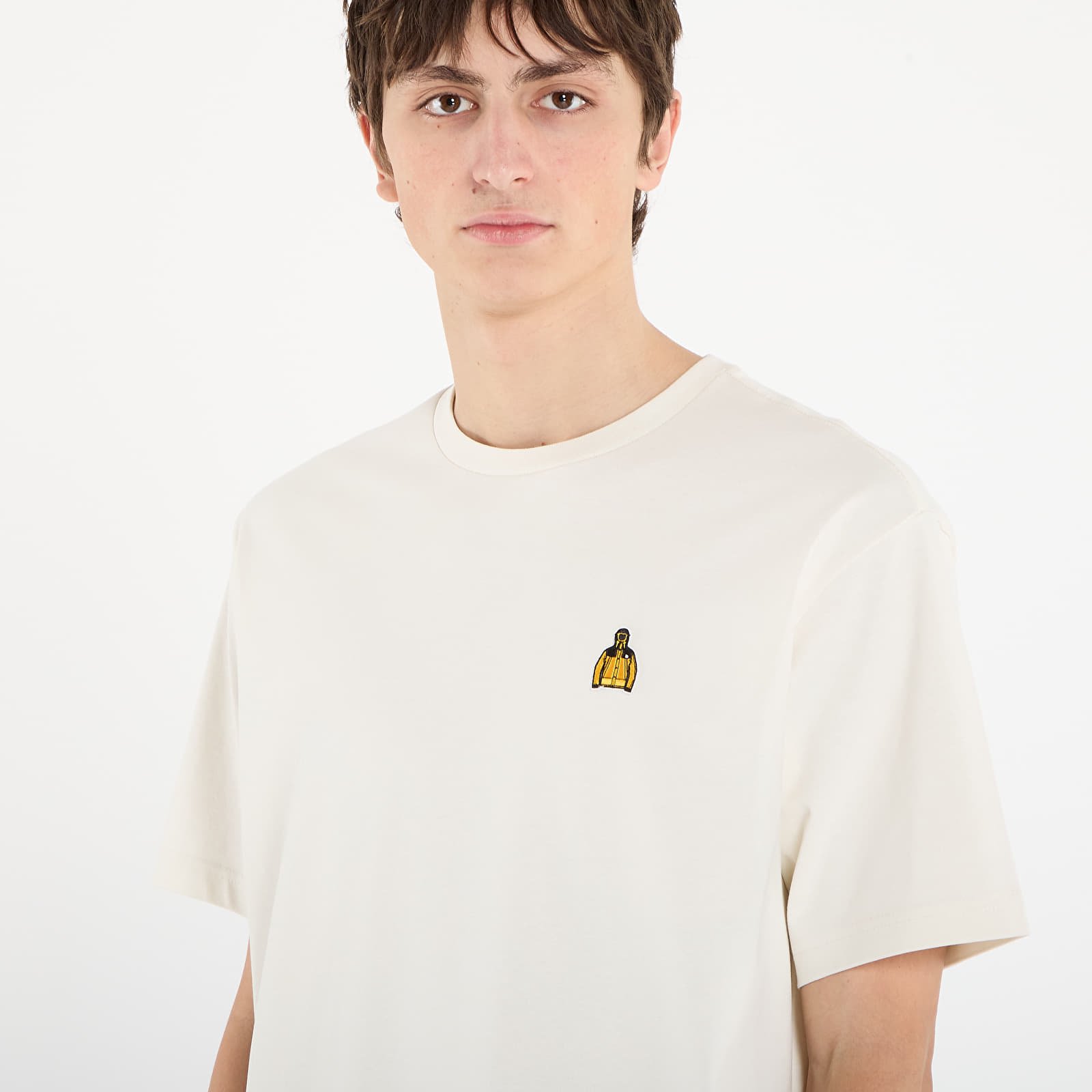 Majice i košulje The North Face S/S Icon Mountain Jckt Relaxed Tee UNISEX White Dune