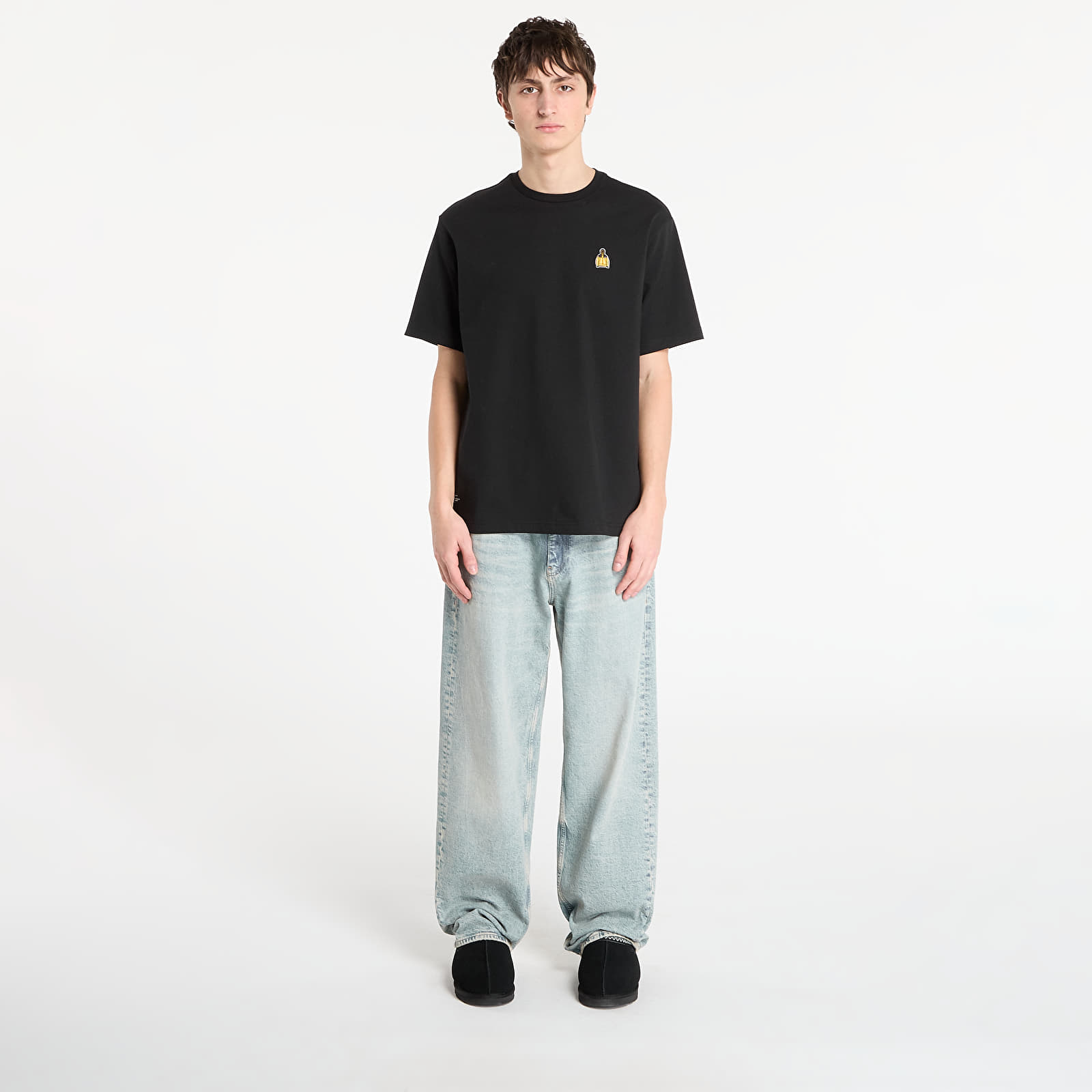 Majice i košulje The North Face S/S Icon Mountain Jckt Relaxed Tee UNISEX TNF Black