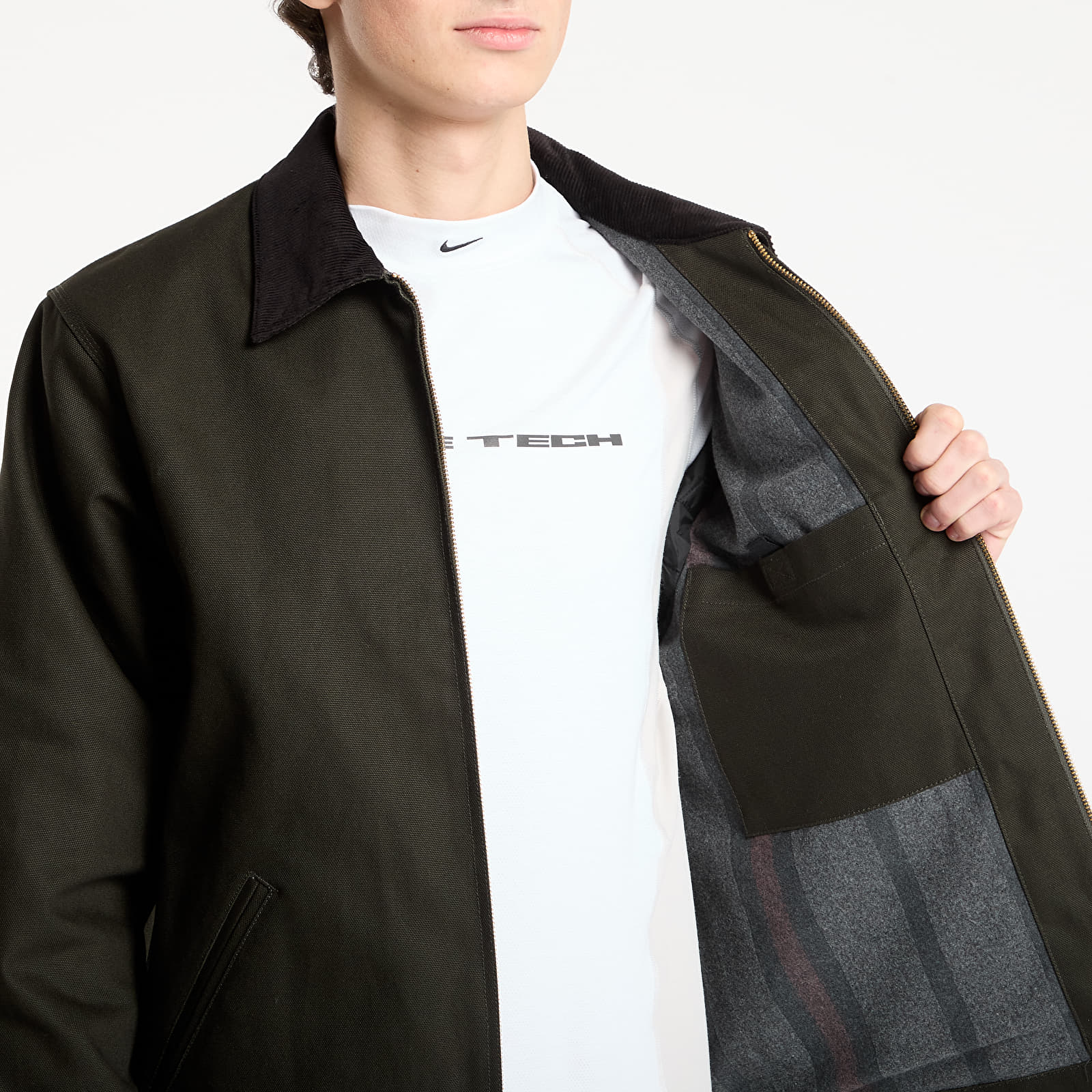 Jakne Carhartt WIP Detroit Jacket UNISEX Olive/ Black