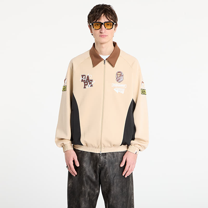 BAPE® x FOOTSHOP - Track Jacket UNISEX Beige