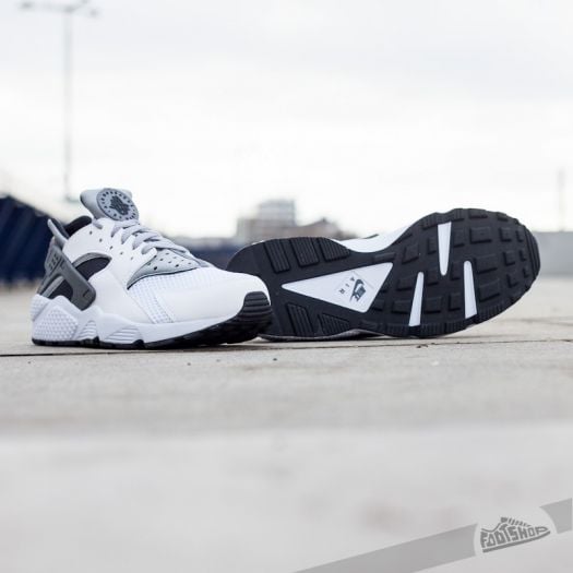 Nike air huarache white/wolf grey-black hotsell