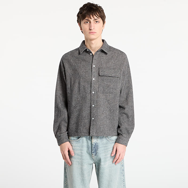 Koszula DIME Wool Overshirt UNISEX Silver
