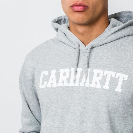 Grey college hoodie new arrivals