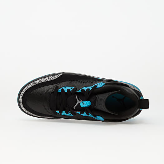 Jordan Spizike Low Black/ Wolf Grey-Gamma Blue | Footshop