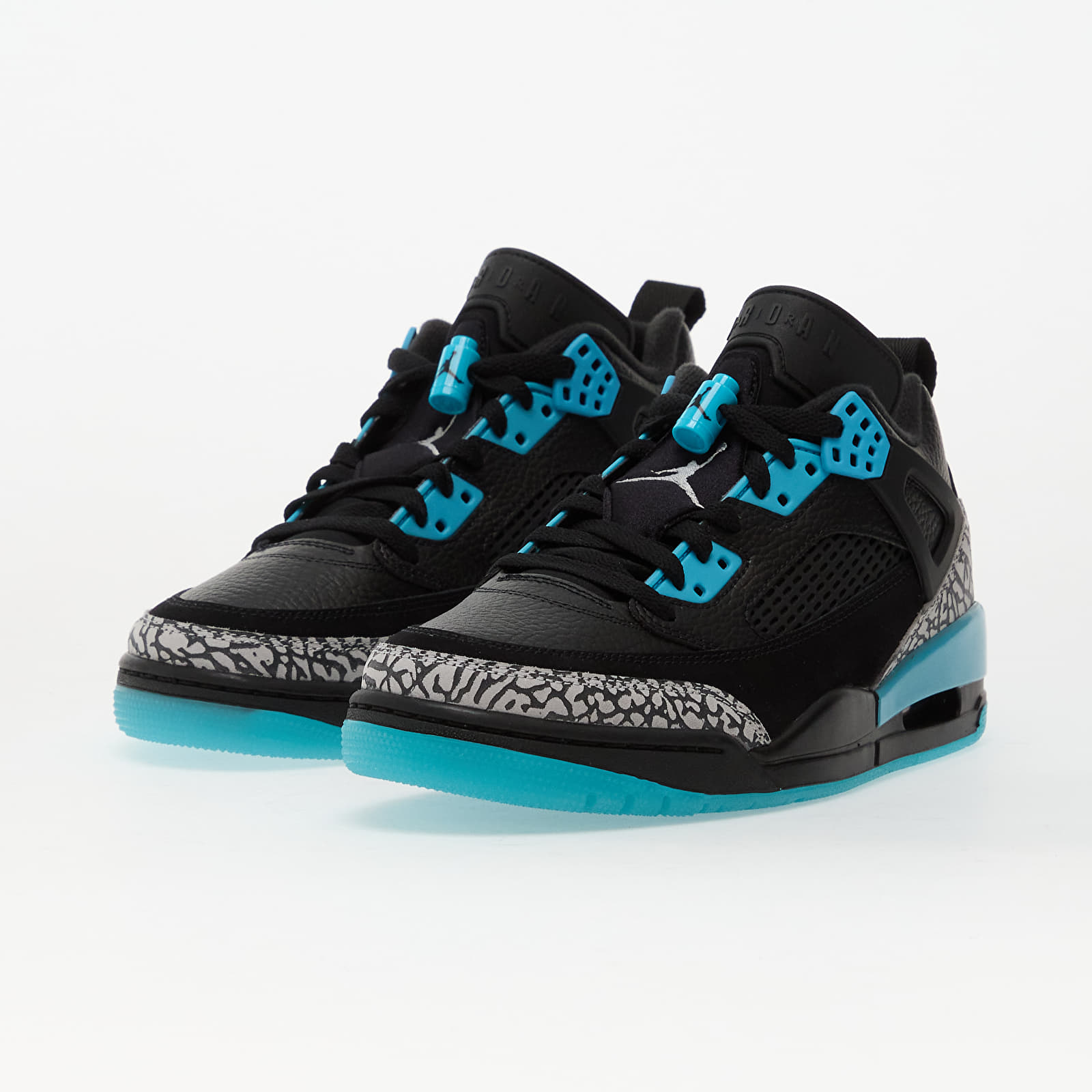 Herren Sneaker und Schuhe Jordan Spizike Low Black/ Wolf Grey-Gamma Blue