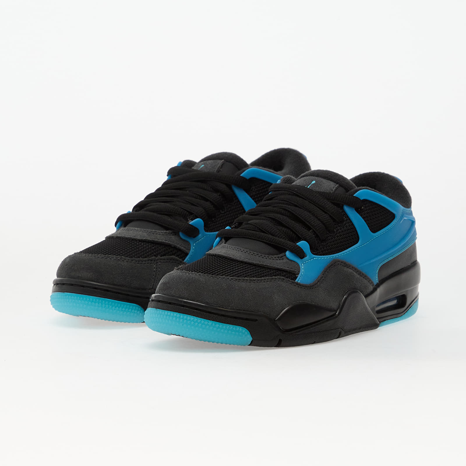 Men's shoes Air Jordan 4 Rm Black/ Gamma Blue-Anthracite