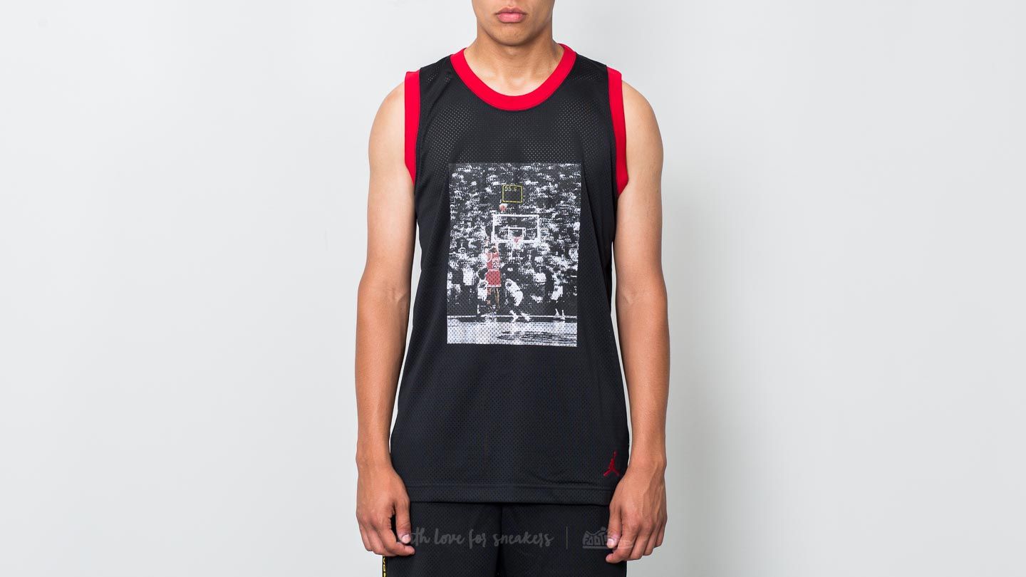 Liivit Jordan Sportswear Last Shot Jersey Black/ Red
