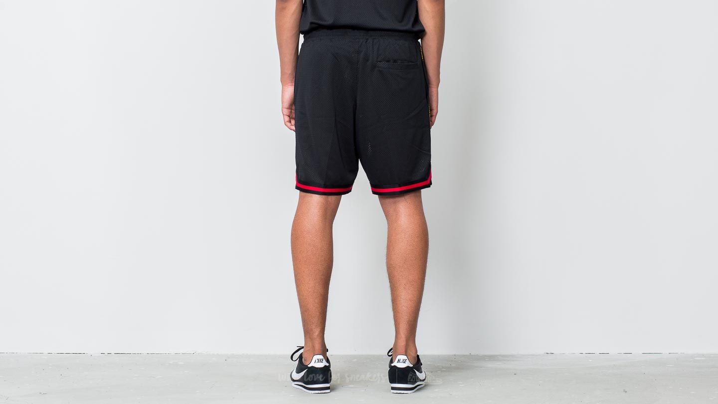 Pantaloncini Jordan Sportswear Last Shot Mesh Shorts Black/ Gym Red/ Tour Yellow