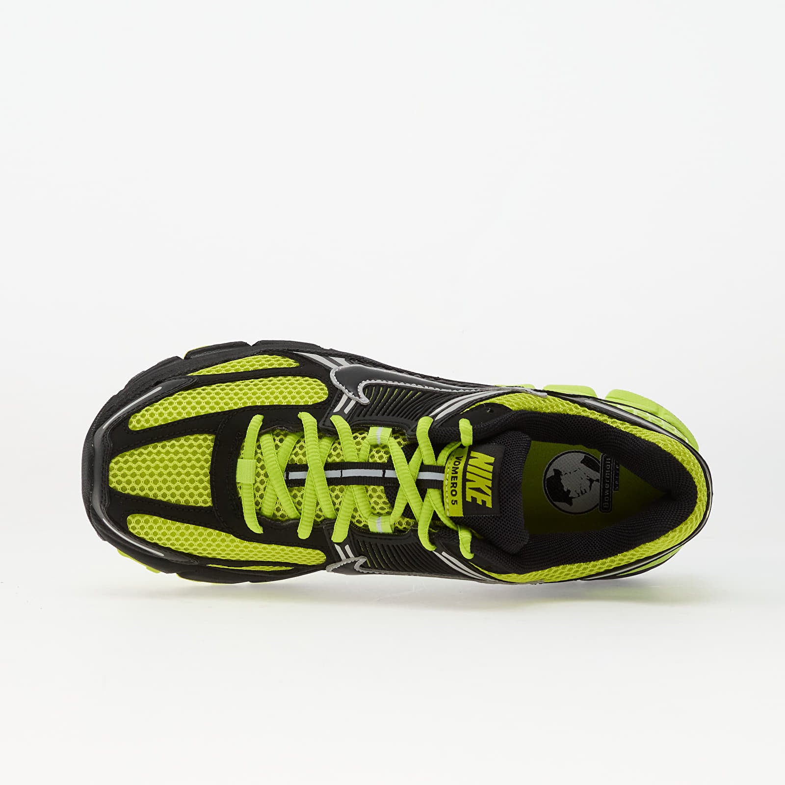 Naisten kengät Nike Zoom Vomero 5 Black/ Cyber-Mtlc Platinum-Bright Cactus