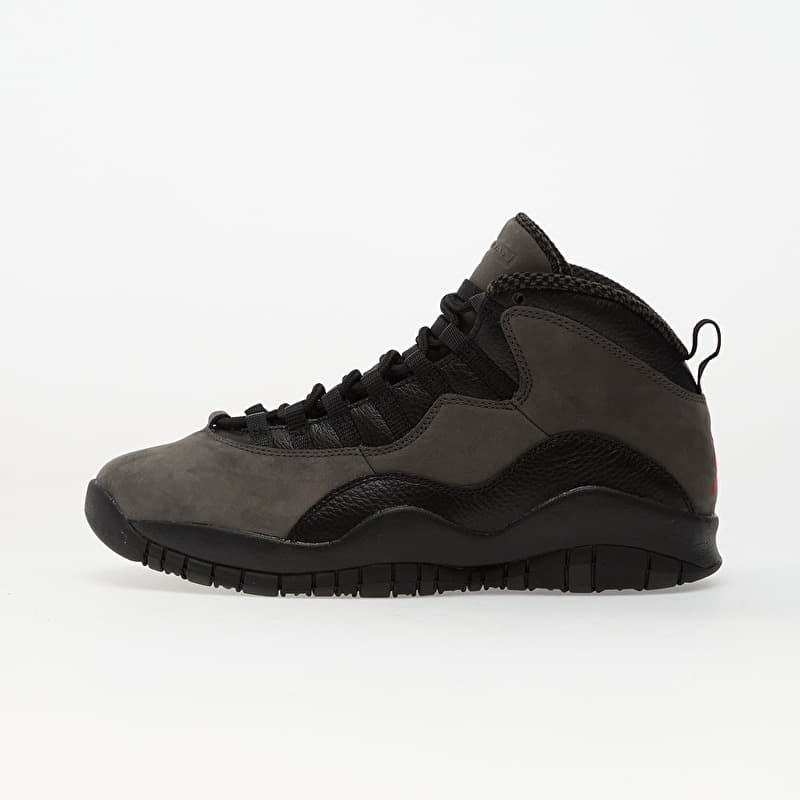 Air Jordan 10 Retro "Shadow" (HJ6779-001) Charred Grey/ True Red-Black