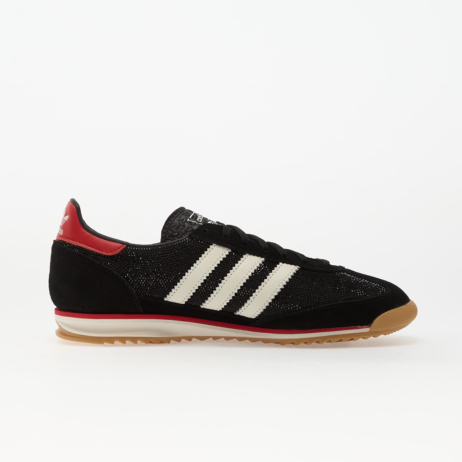 Skor för kvinnor adidas SL 72 Og W Core Black/ Off White/ Better Scarlet