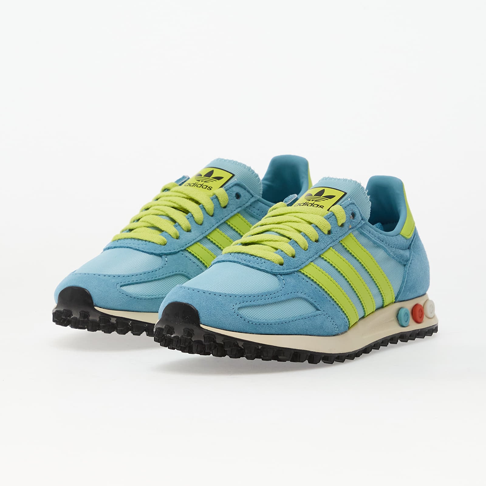 Men's shoes adidas La Trainer Og Preloved Blue/ Semi Solar Yellow/ Ice Blue