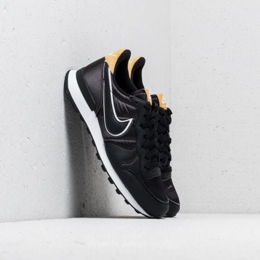 Nike black and gold internationalist sneakers new arrivals