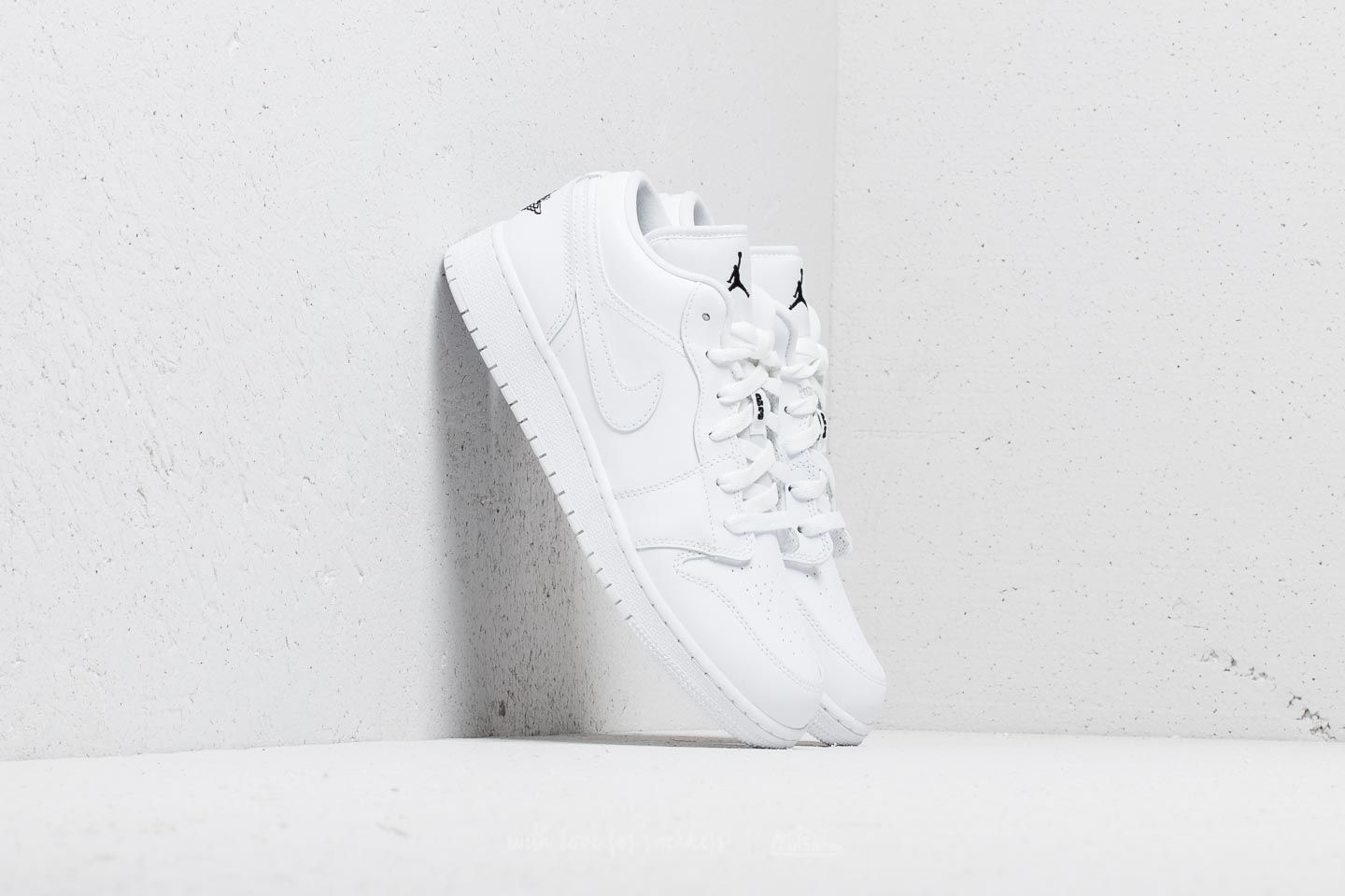 Women s shoes Air Jordan 1 Low BG White Black Footshop