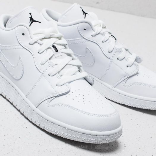 Women s shoes Air Jordan 1 Low BG White Black Footshop