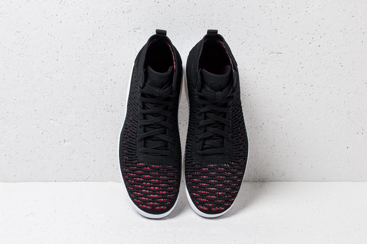 Nike air jordan flyknit elevation 23 black university clearance red