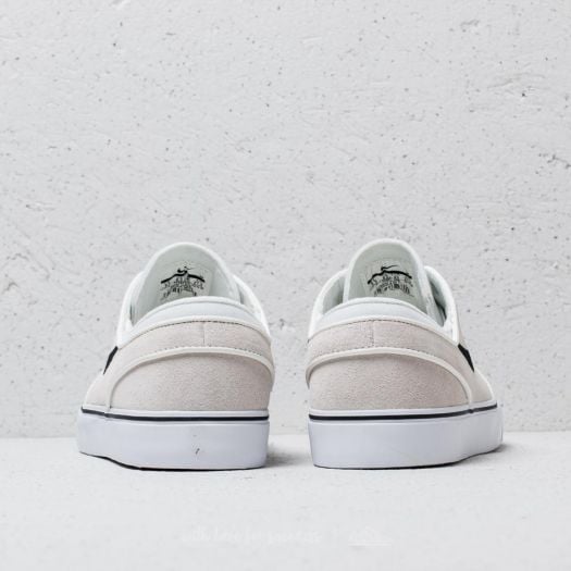 Sb janoski summit white  and  black suede skate shoes on sale