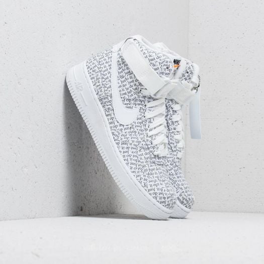 Women s shoes Nike Wmns Air Force 1 Hi LX White White White Black Footshop