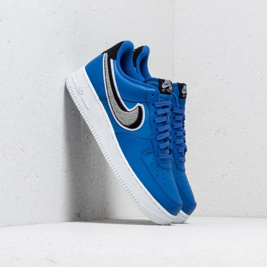 Men s shoes Nike Air Force 1 07 LV8 Game Royal Wolf Grey Black Footshop