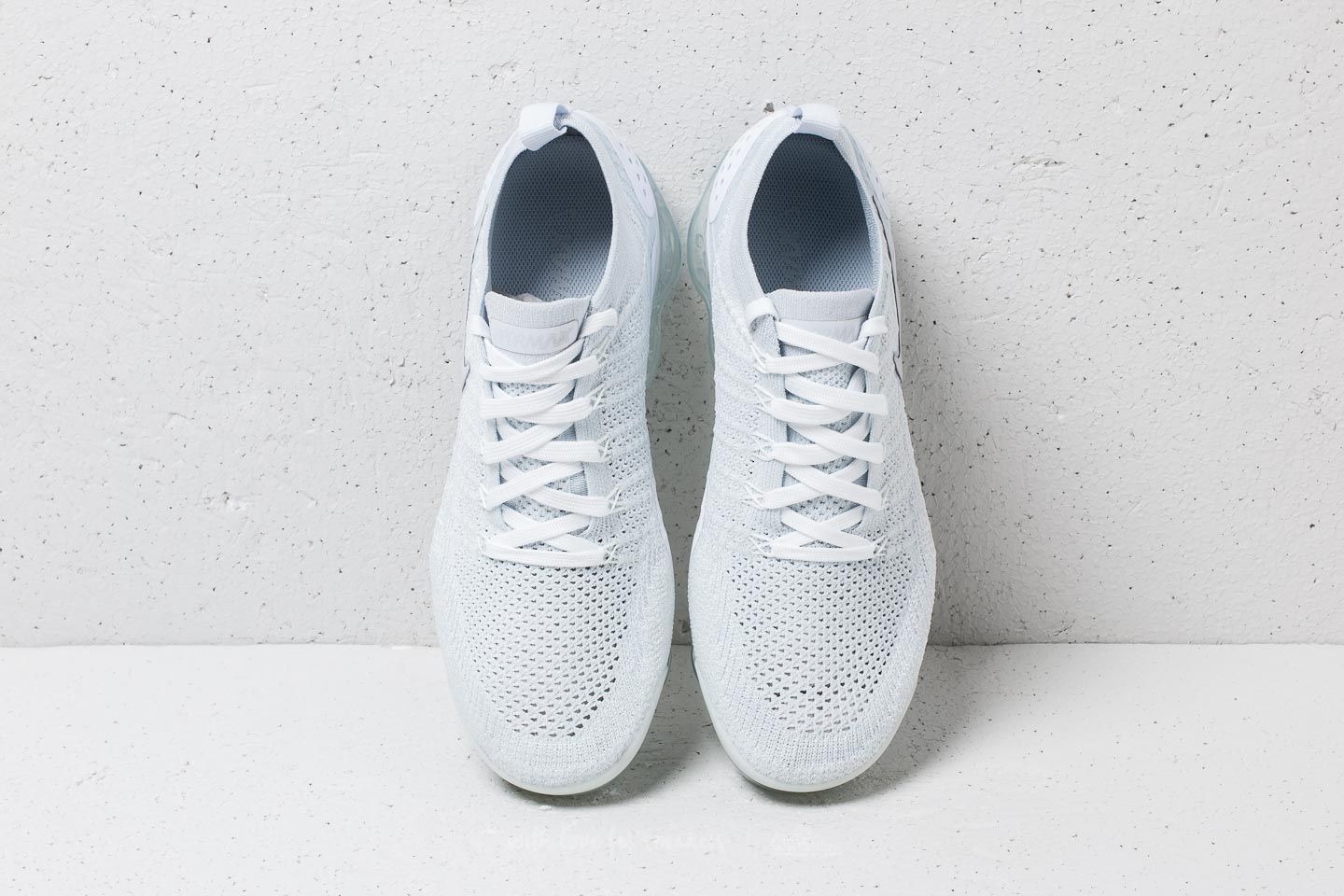 Mens nike vapormax flyknit 2 white on sale
