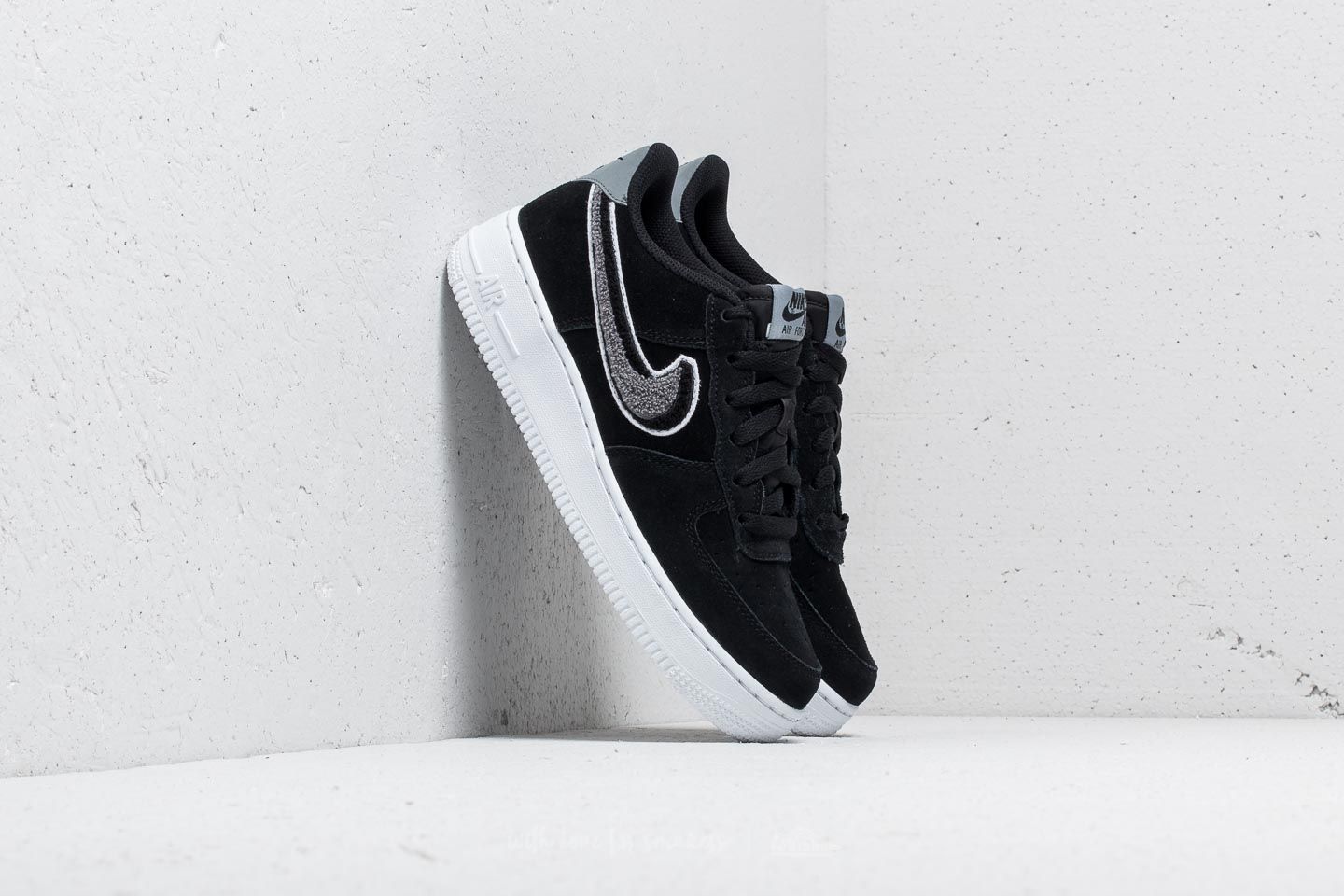 Damesko Nike Air Force 1 LV8 (GS) Black/ White-Cool Grey