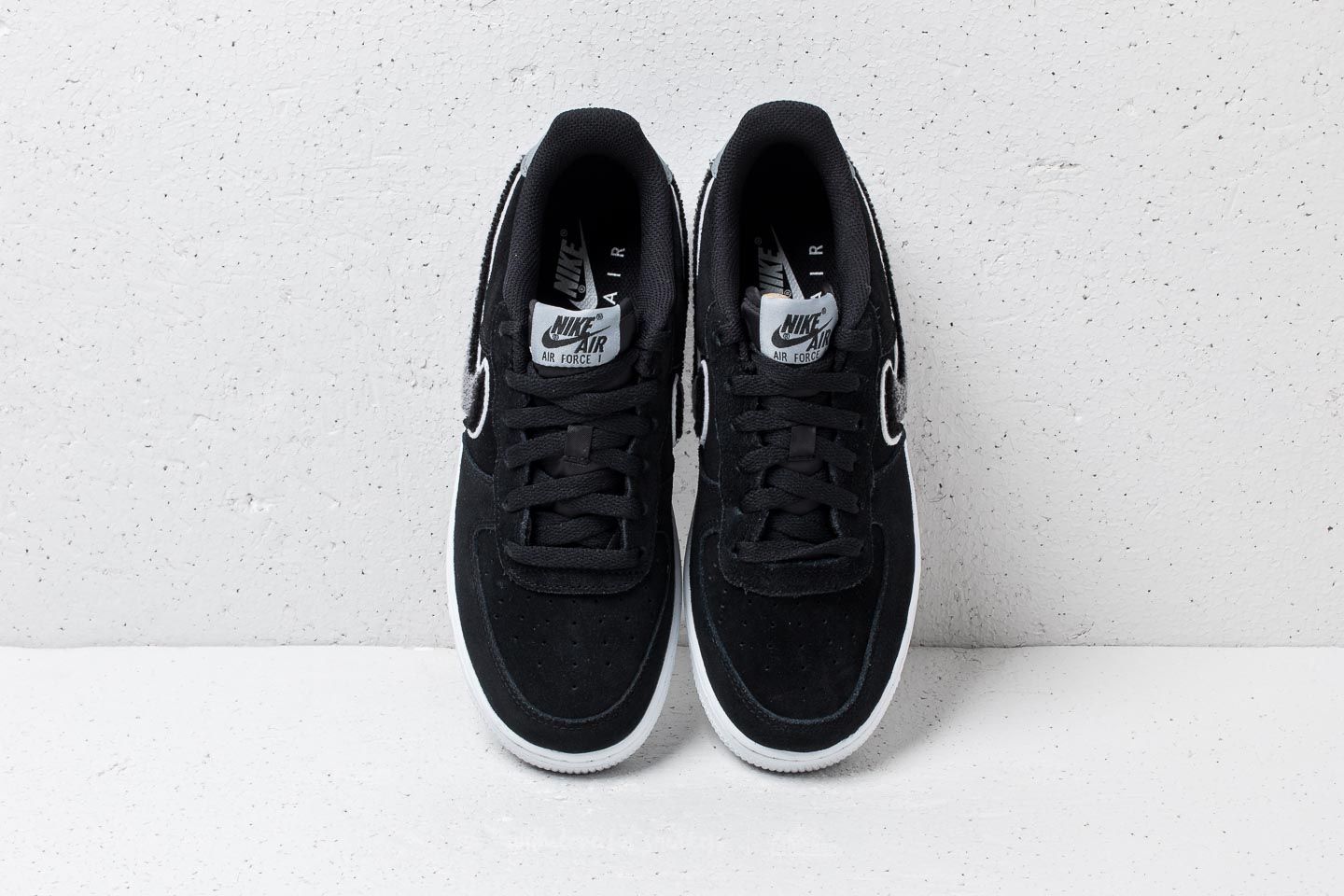 Damesko Nike Air Force 1 LV8 (GS) Black/ White-Cool Grey