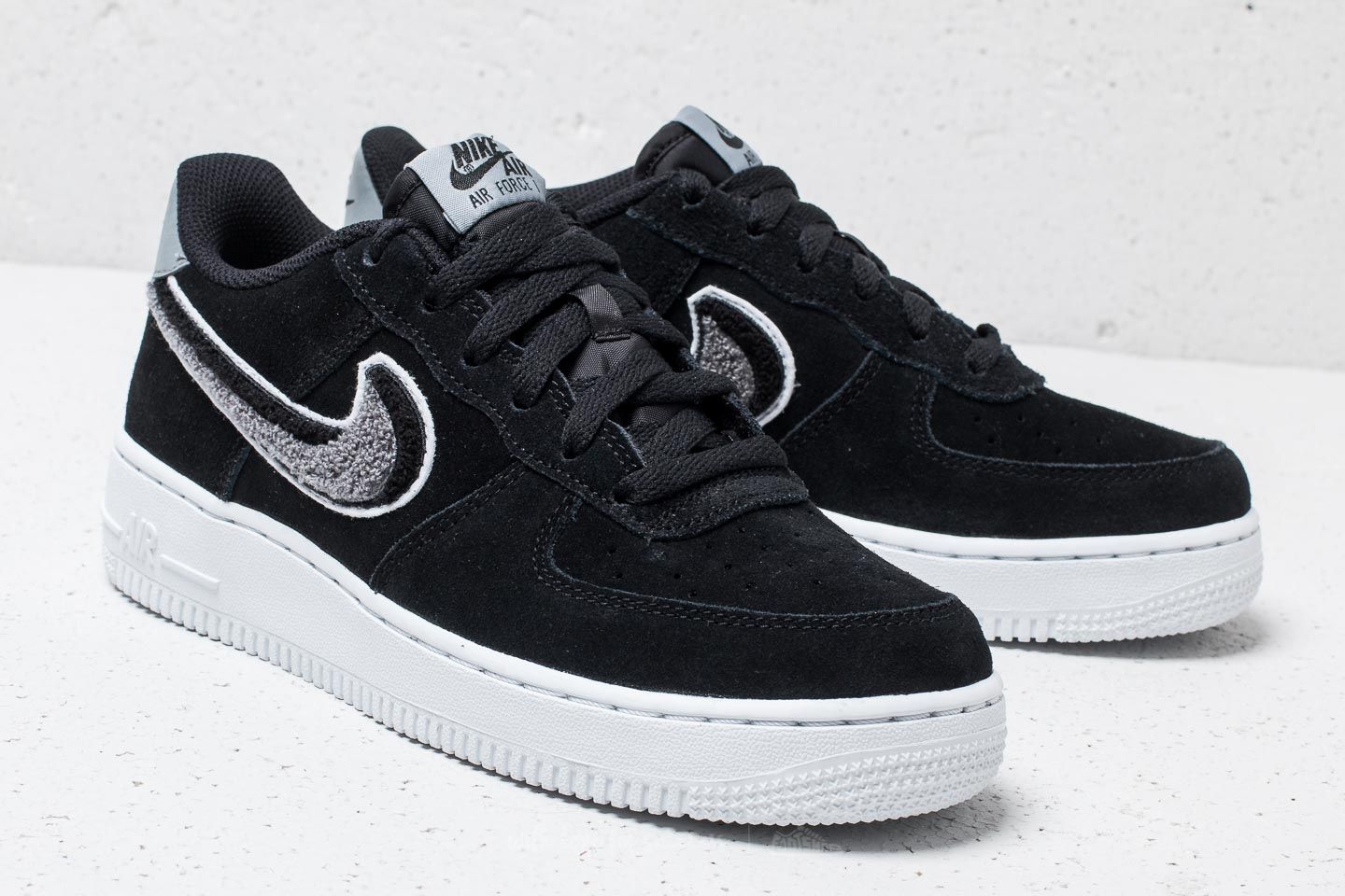 Women's shoes Nike Air Force 1 LV8 (GS) Black/ White-Cool Women's shoes Nike Air Force 1 LV8 (GS) Black/ White-Cool