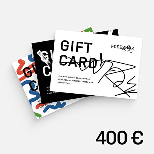 Digital voucher in the value of 400 €