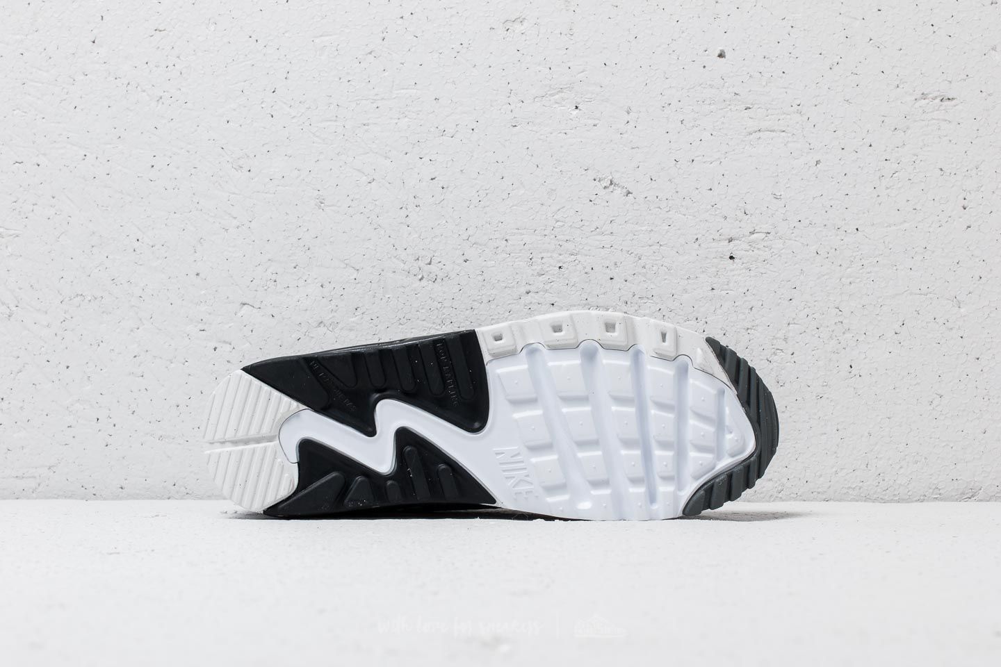 Damen Sneaker und Schuhe Nike Air Max 90 Mesh (GS) Wolf Grey/ Black-Cool Grey