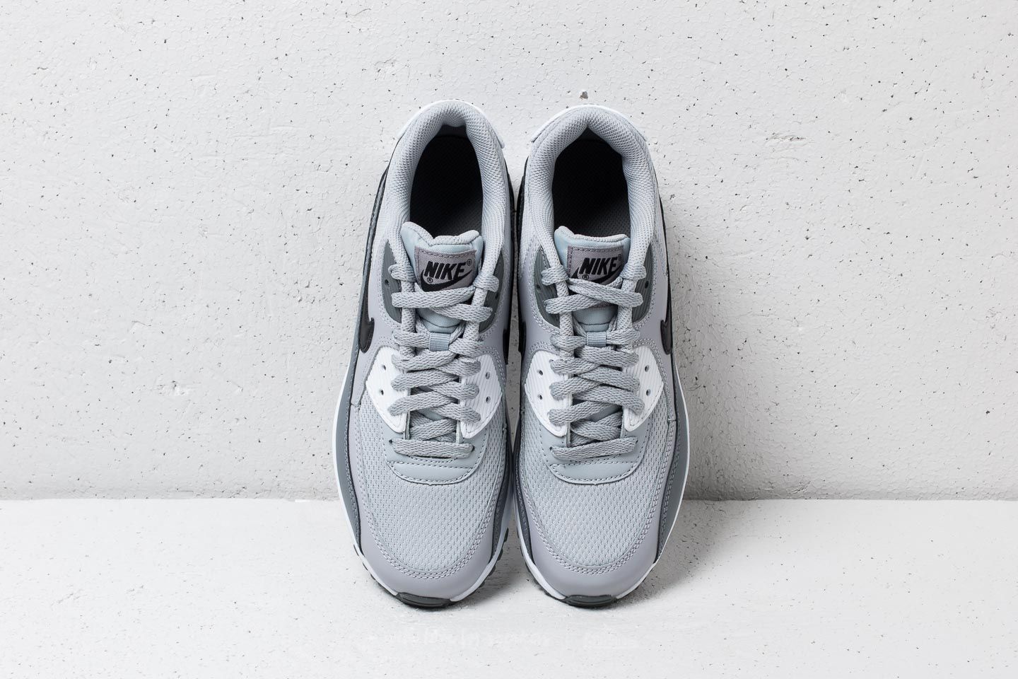 Damen Sneaker und Schuhe Nike Air Max 90 Mesh (GS) Wolf Grey/ Black-Cool Grey