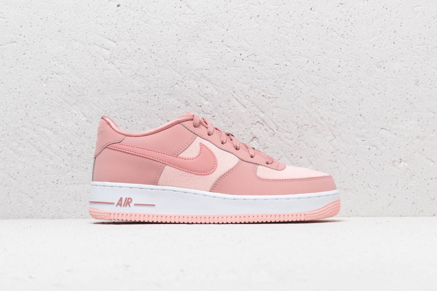 Nike air force 1 lv8 top (gs) rust pink/ rust pink-storm pink