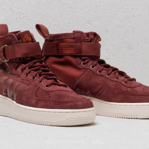 nike sf air force 1 mid brown