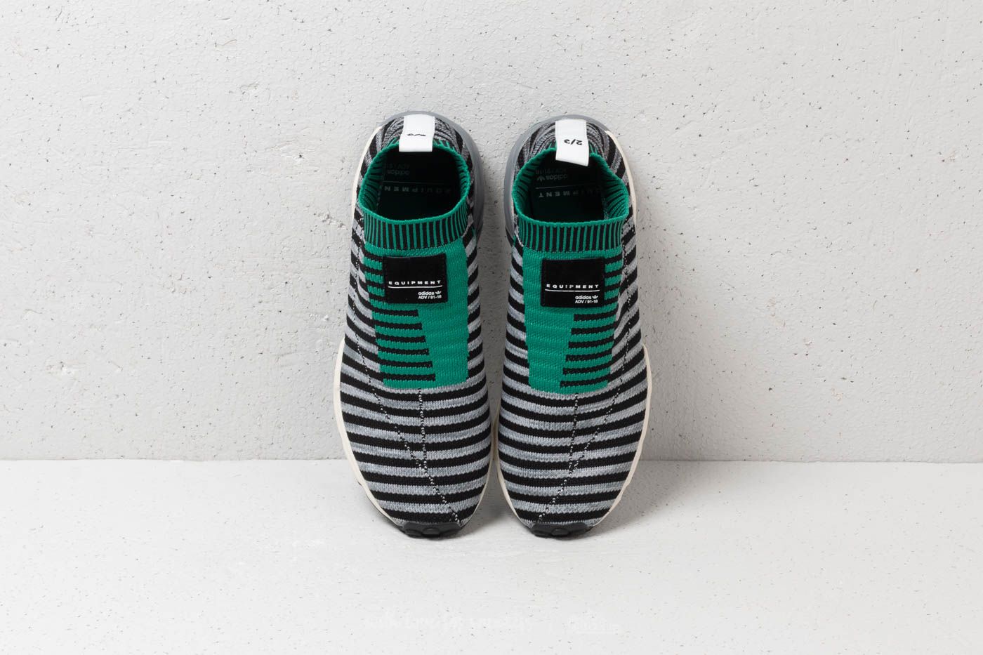 Zapatillas Hombre adidas EQT Support SK Primeknit Core Black/ Grey One/ Sub Green