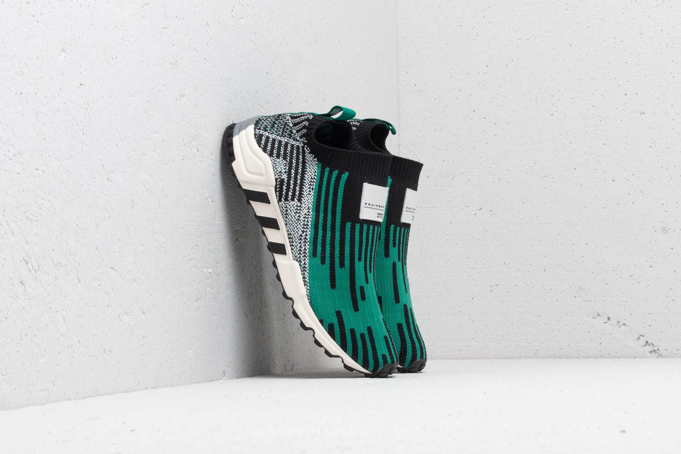 Adidas eqt support sock core black sub green shop