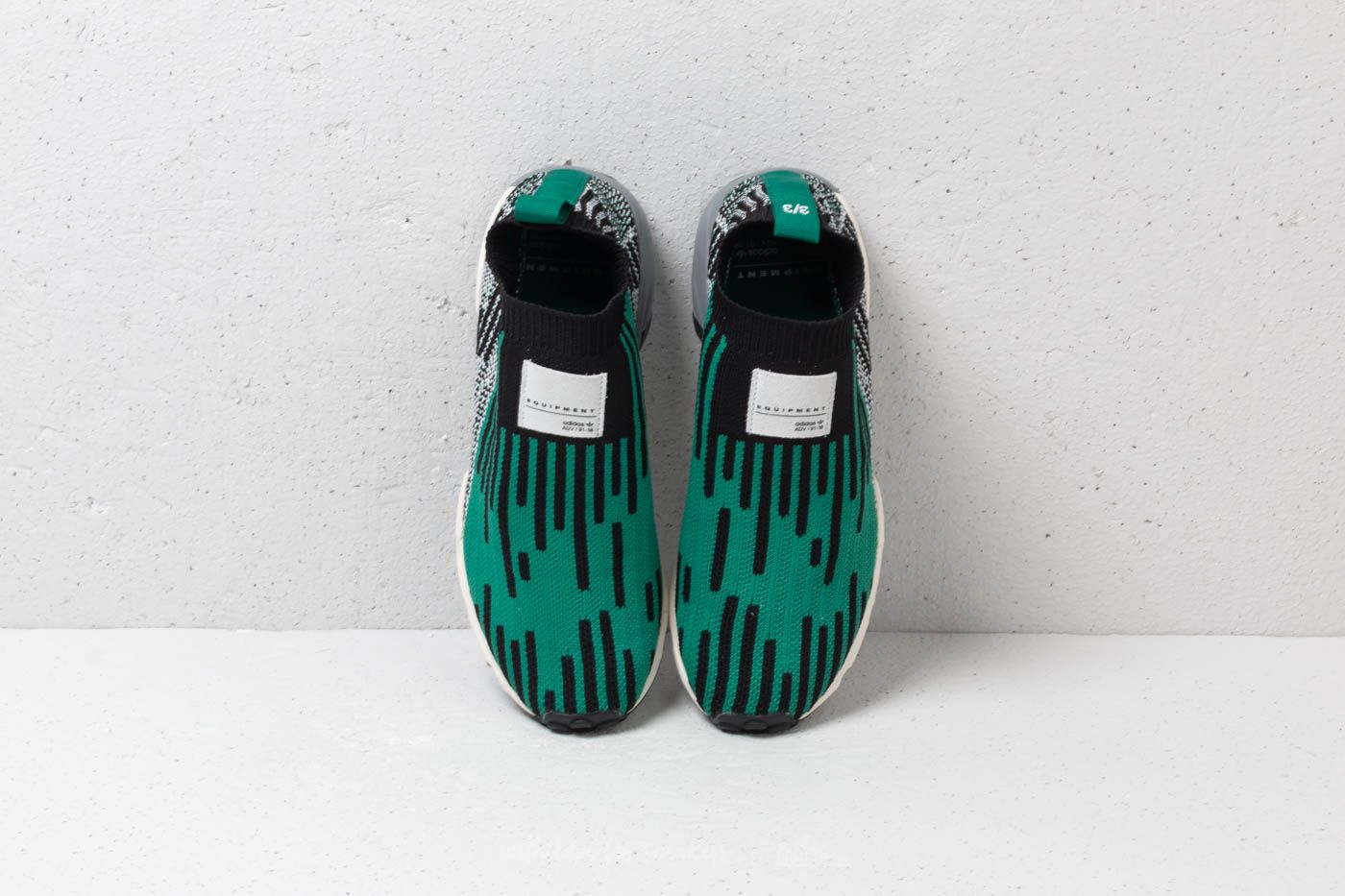 Men s shoes adidas EQT Support SK Primeknit Core Black Sub Green Ftw White Footshop