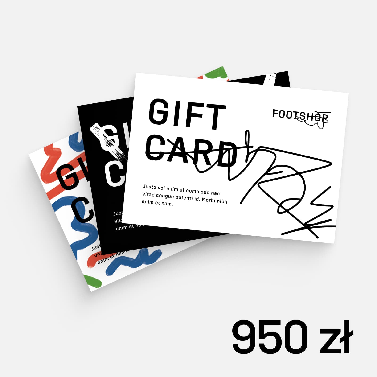 Karty podarunkowe Kupon cyfrowy 950 zł