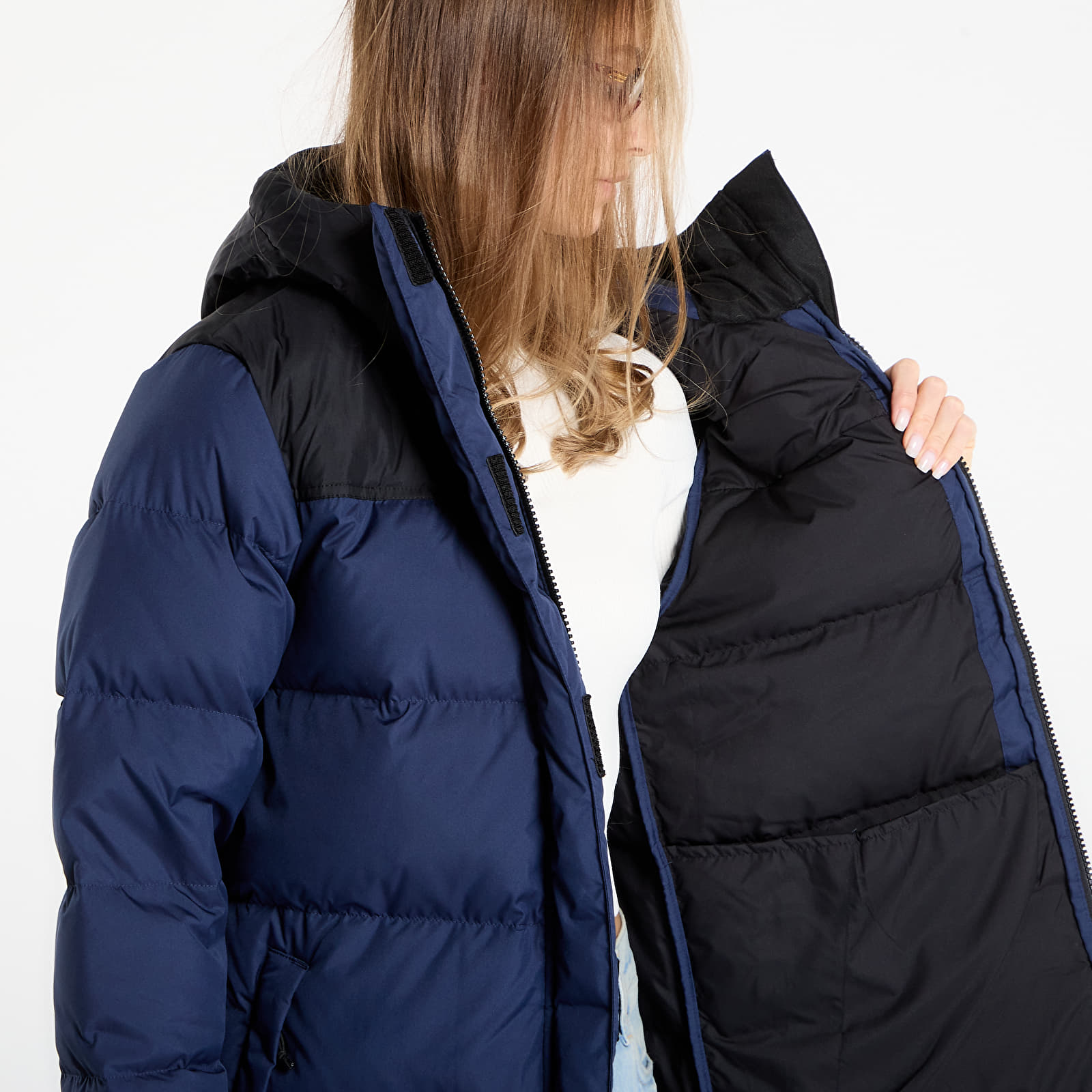 Bundy The North Face Nuptse Parka Summit Navy/ TNF Black