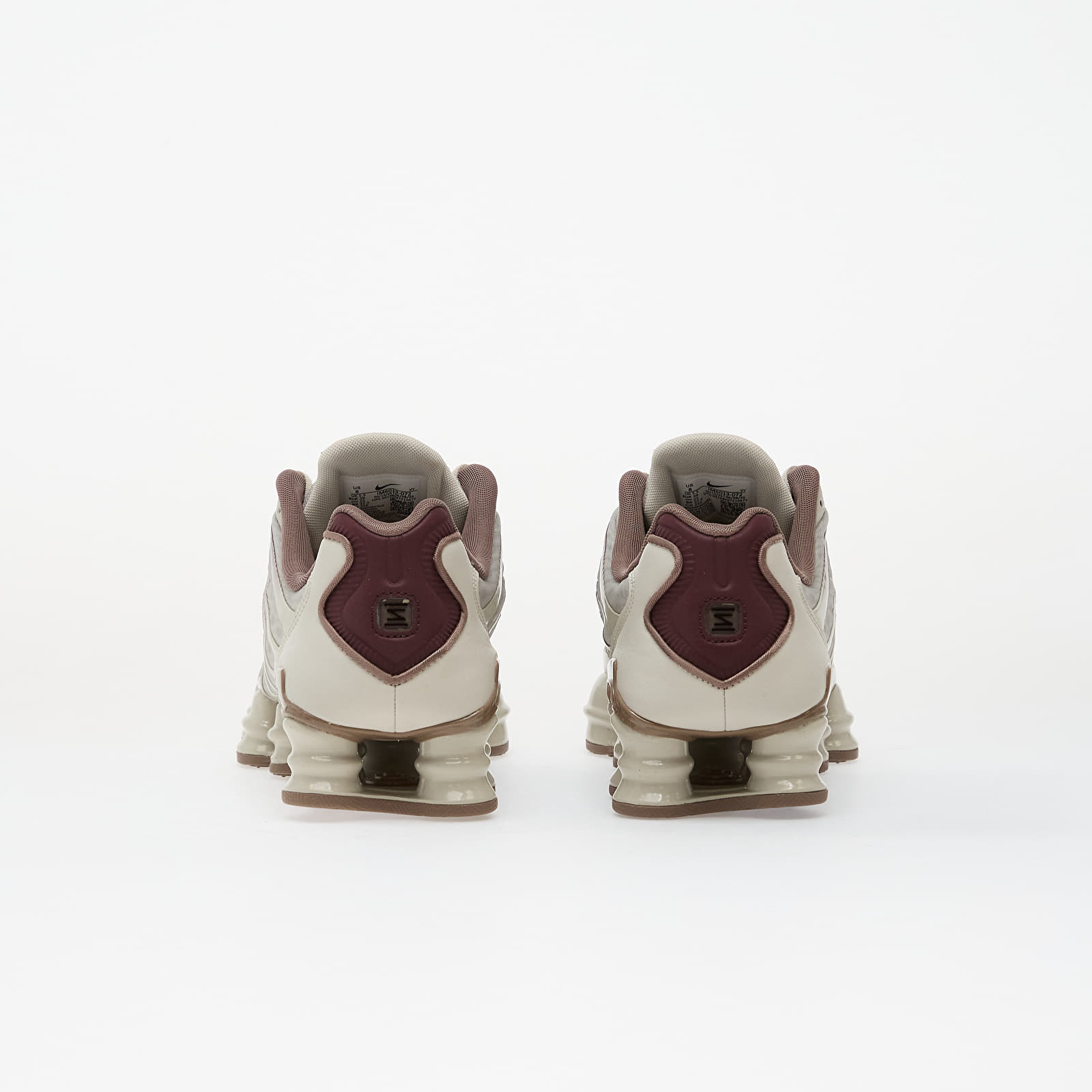 Damesko Nike W Shox TL Light Bone/ Burgundy Crush-Mink Brown