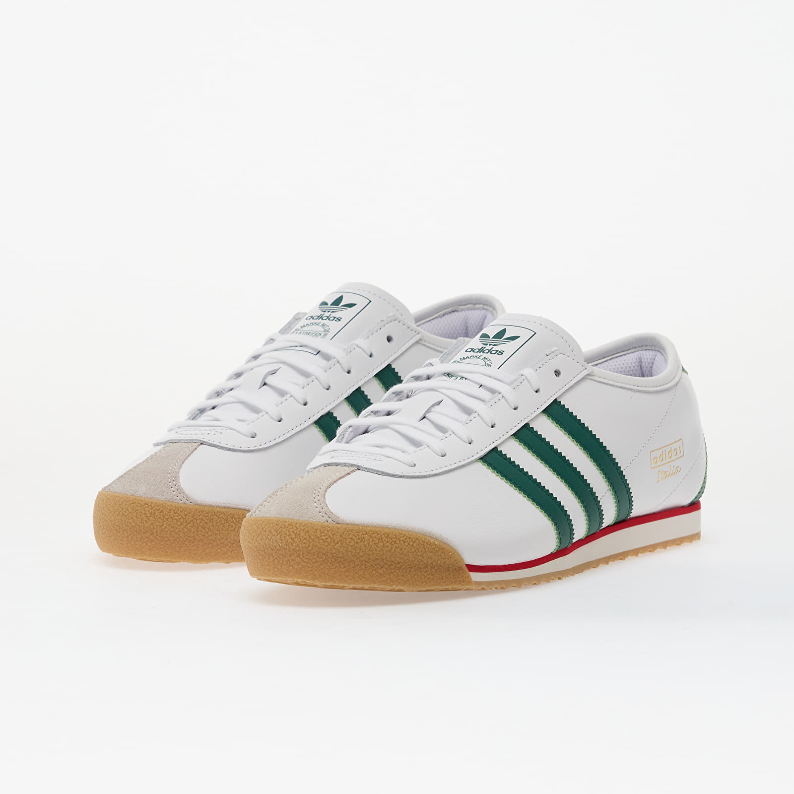 Sko til mænd adidas Italia 70S Ftw White/ Collegiate Green/ Gum