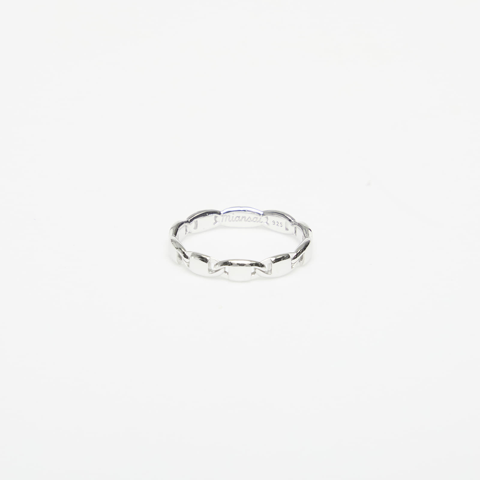 Miansai Ova Ring Sterling Silver 9