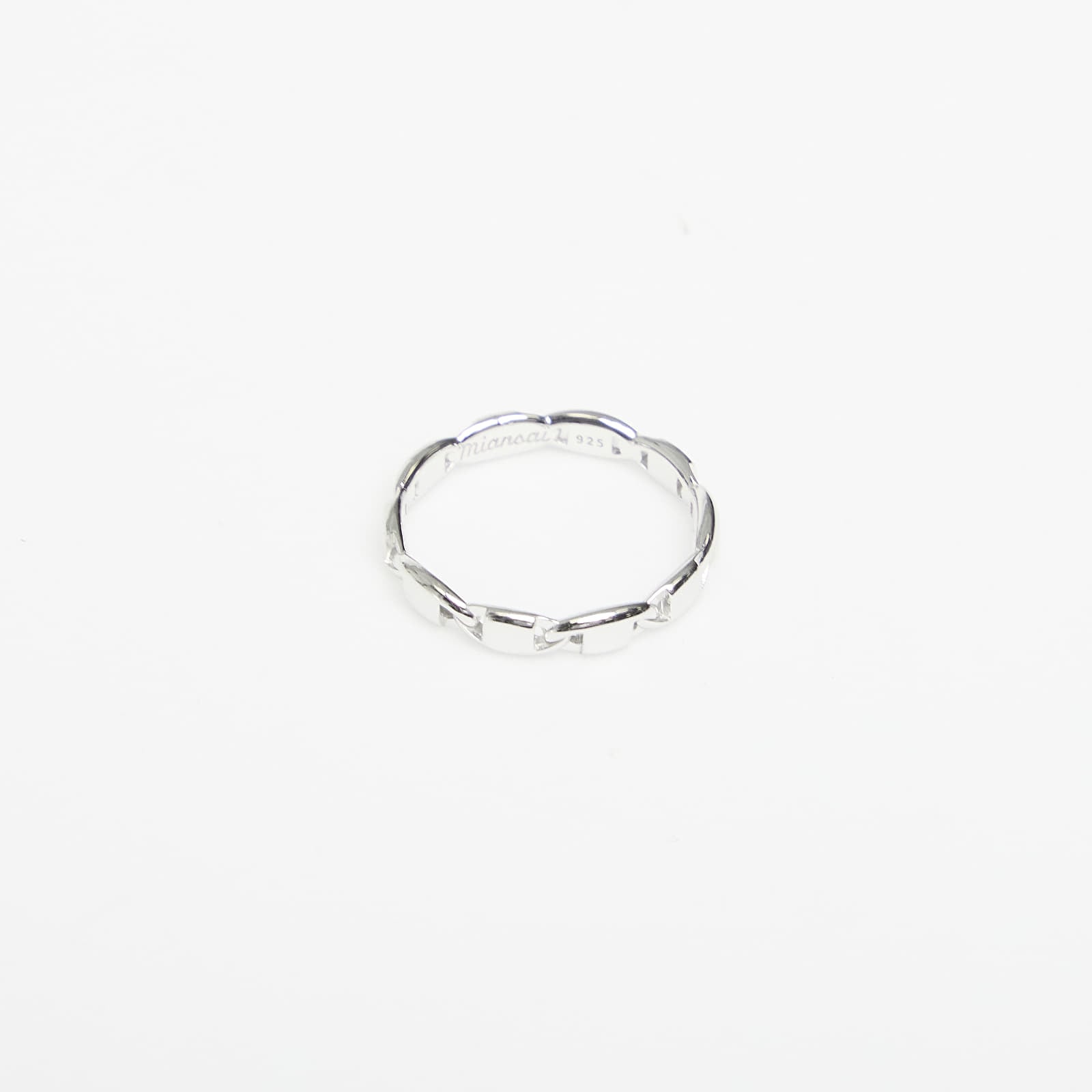 Ringar Miansai Ova Ring Sterling Silver